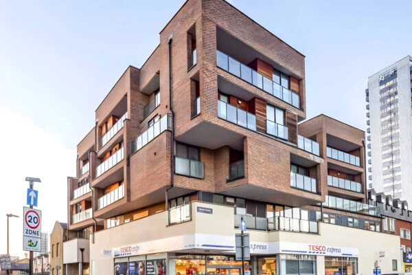 Site acquired and planning granted for 21 apartments. Further airspace planning granted for 2 additional flats plus a retail unit let to Tesco.